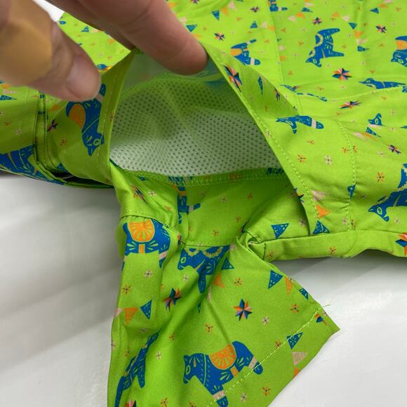 NWT Blue Quail 0-3M Fiesta Guayabera Romper - Picture 3 of 6